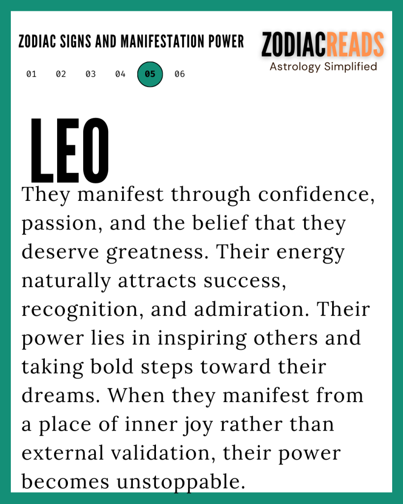 7 Zodiac Signs and Their Manifestation Power