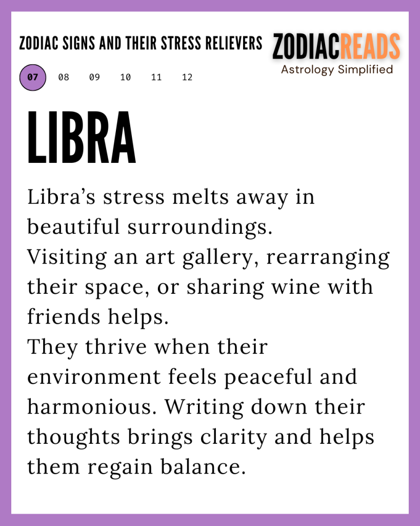 Zodiac Signs And Their Stress Relievers6 Zodiac Signs And Their Stress Relievers1