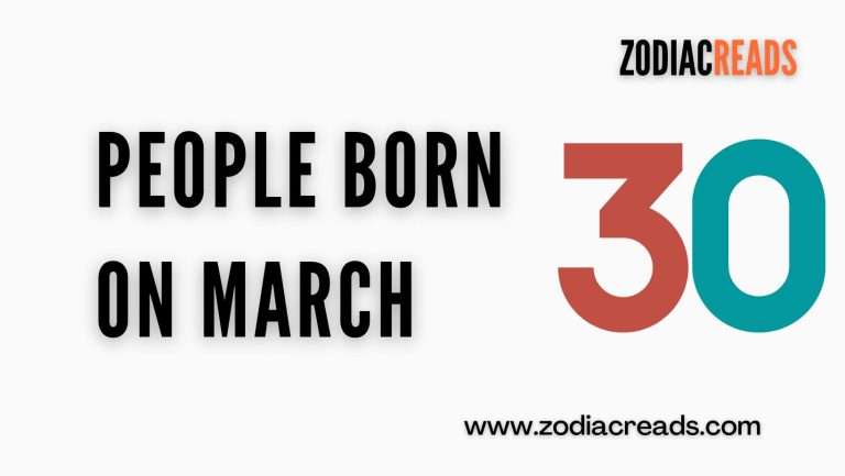 people born on march 30