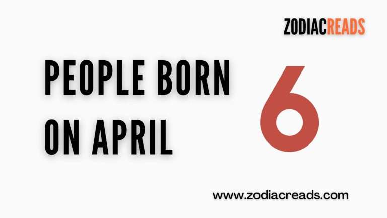 People born on april 6