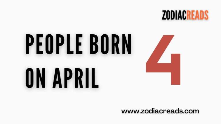 people born in april 4