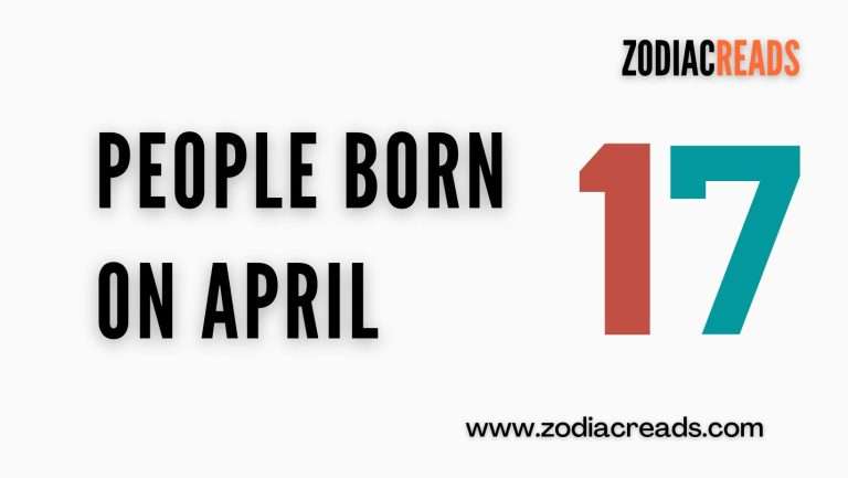 People Born on April 17