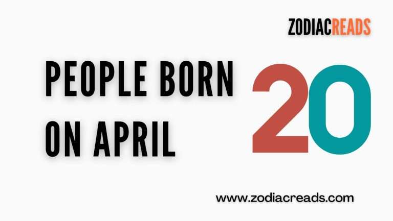 People born on April 20