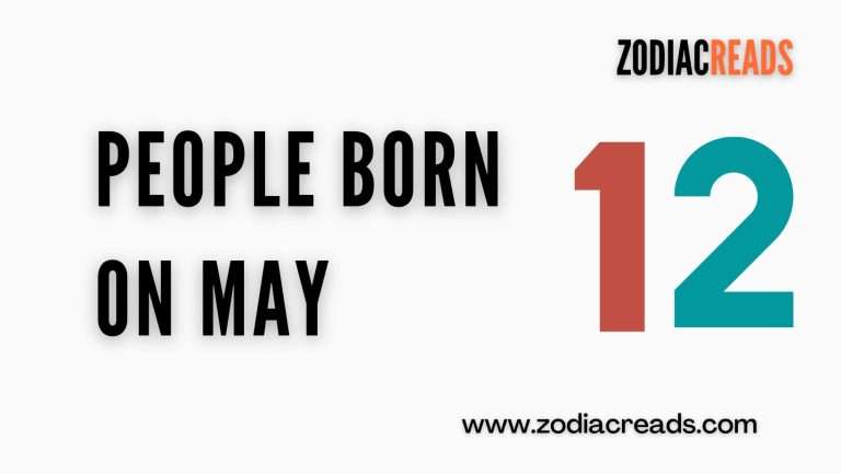 People born on May 12