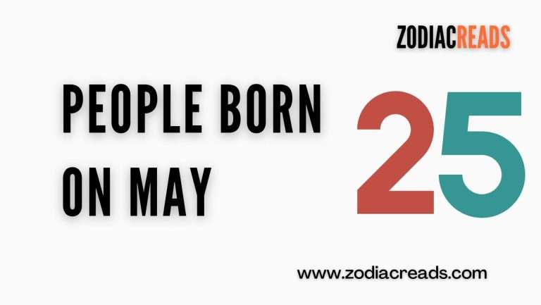 People born on may 25