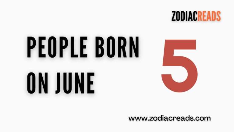 People Born on June 5