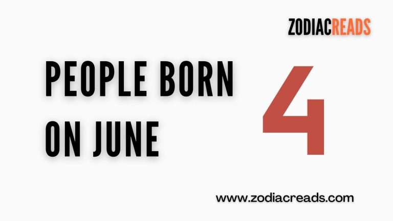 People born on june 4