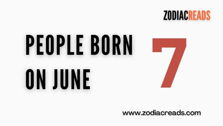 people born on june 7