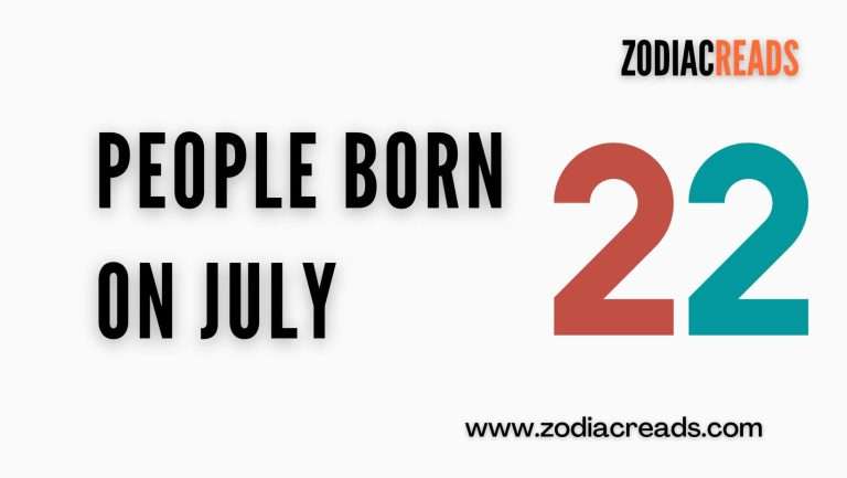 People Born on july 22