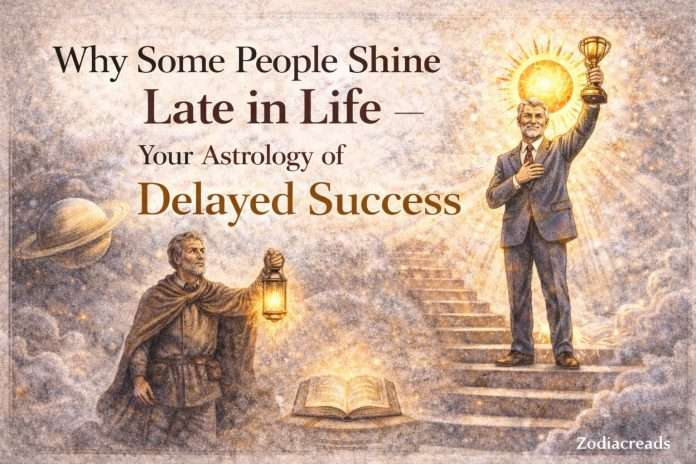 Why Some People Shine Late in Life — Your Astrology of Delayed Success