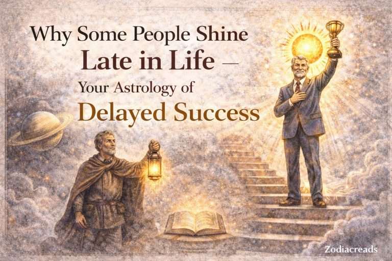 Why Some People Shine Late in Life — Your Astrology of Delayed Success