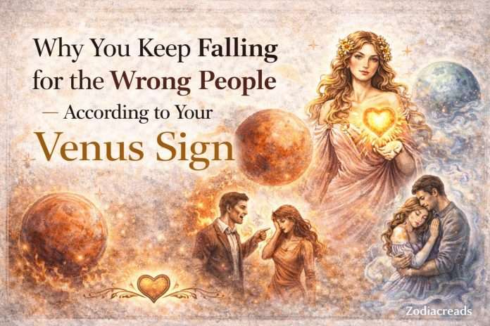 Why You Keep Falling for the Wrong People —According to Your Venus Sign