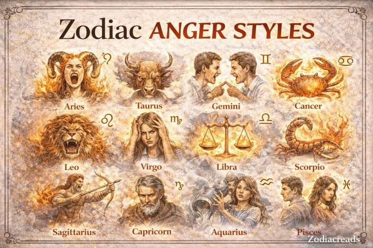 Zodiac Anger Styles: