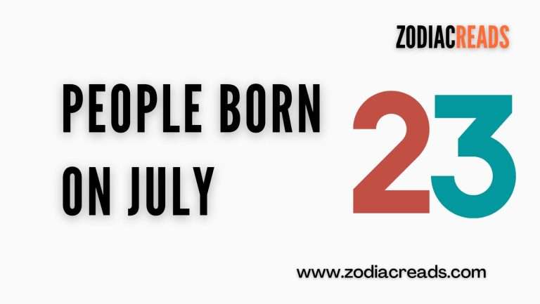 born on july 23