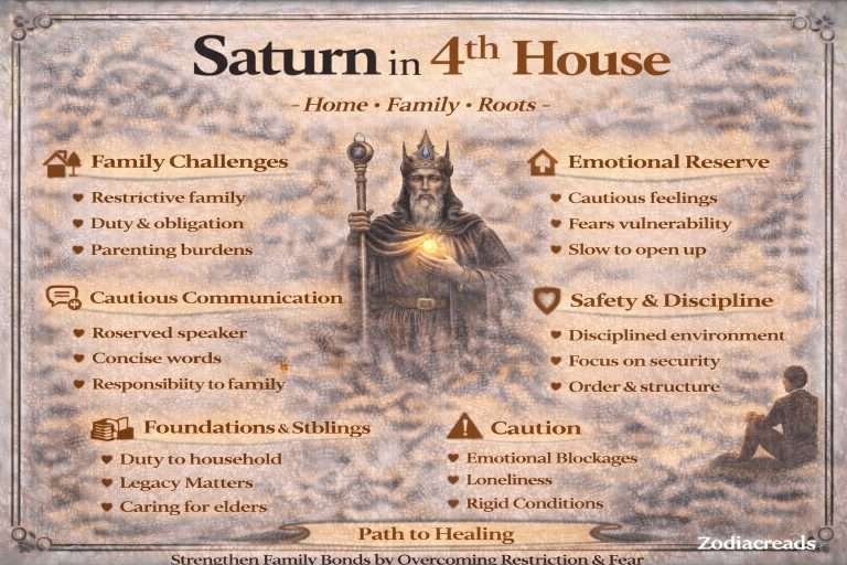 saturn in 4th house