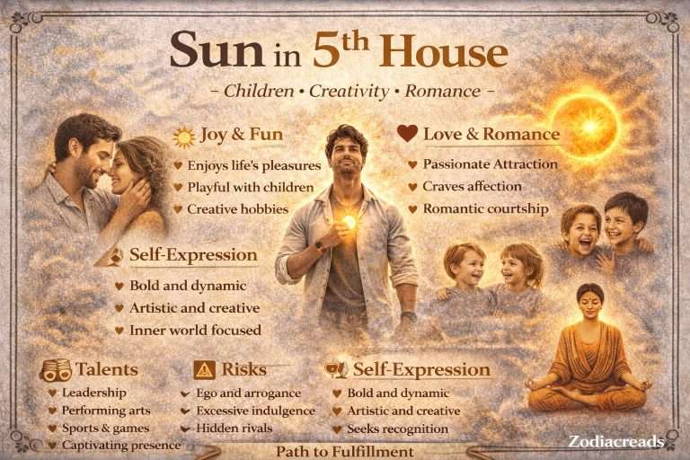 sun in 5th house