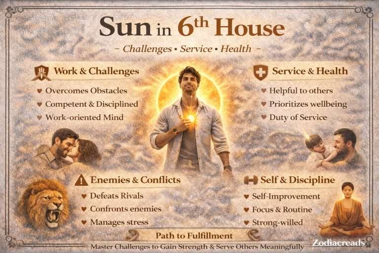 sun in 6th house