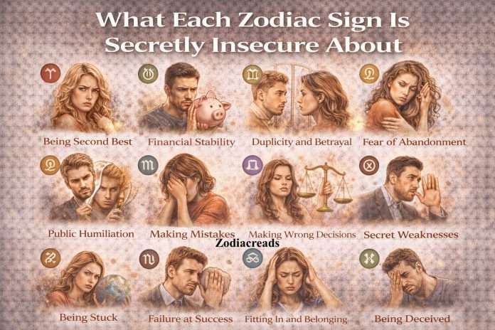 What Each Zodiac Sign Is Secretly Insecure About