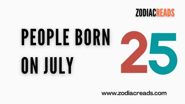 people born on july 25