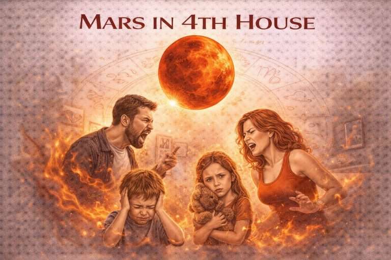 mars in 4th house