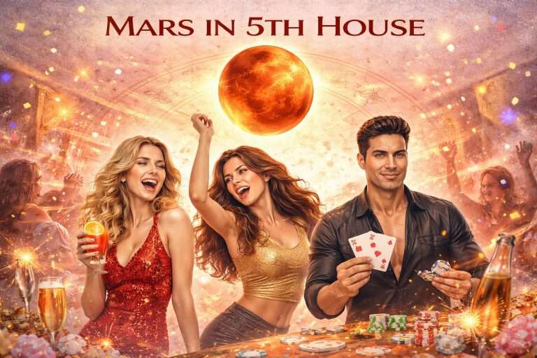 mars in 5th house