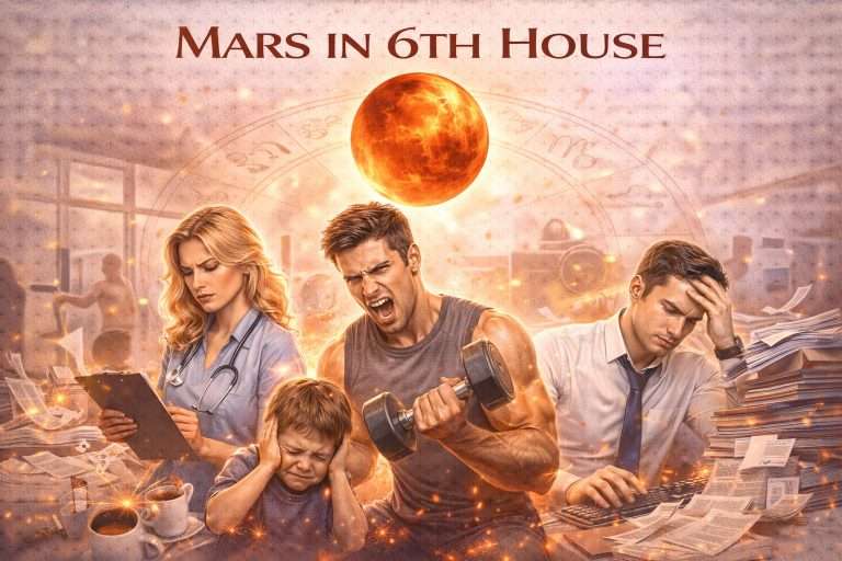 mars in 6th house
