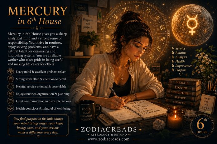 Mercury in the 6th House