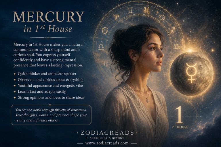 mercury in 1st house