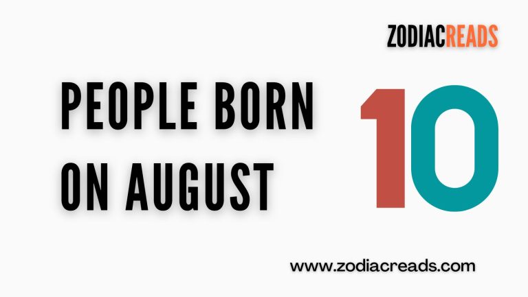 people born on august 10