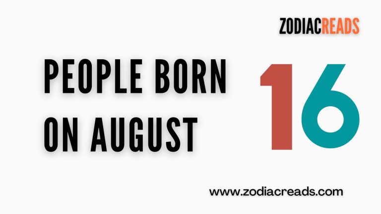 people born on august 16