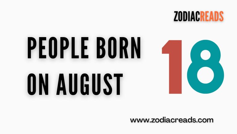 people born on august 18