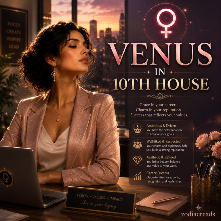 venus in 10th house