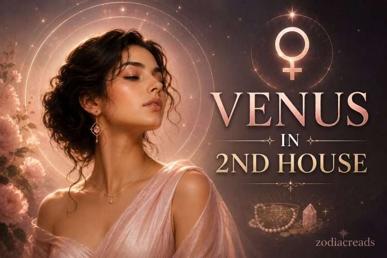venus in 2nd house