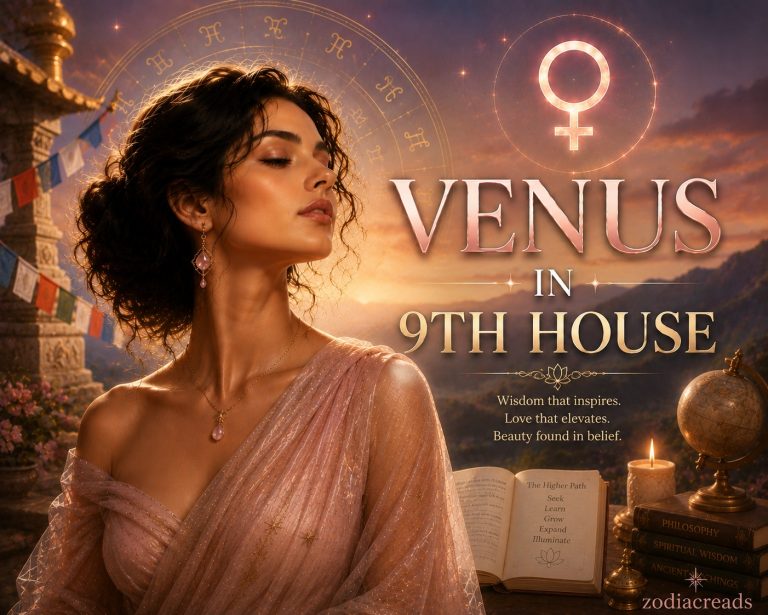 venus in 9th house