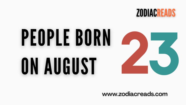 People born on August 23
