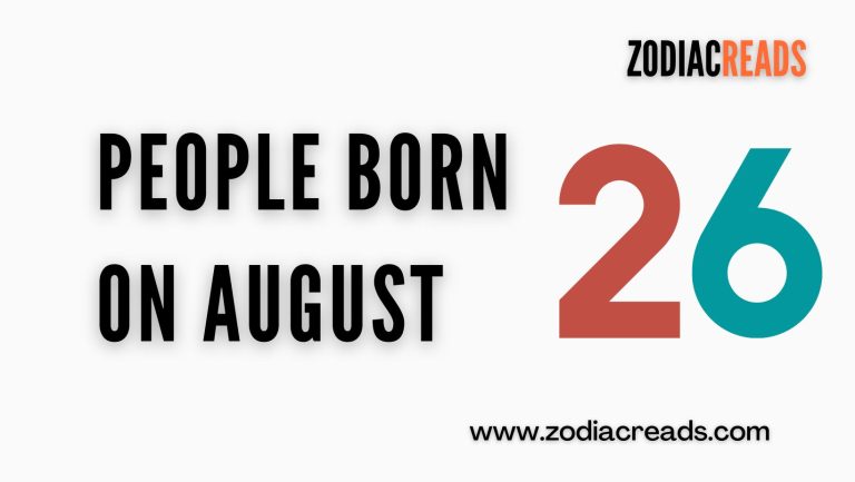 august 26 born
