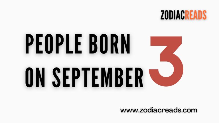 born on september 3