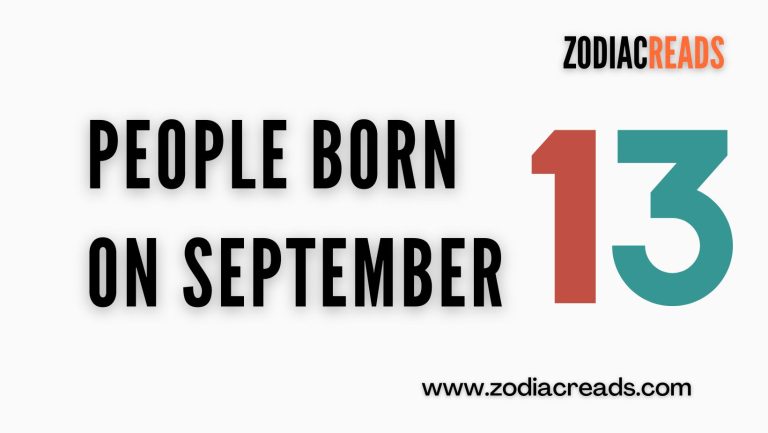 people born on september 13