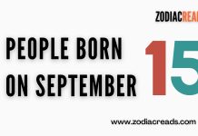 People Born on September 15
