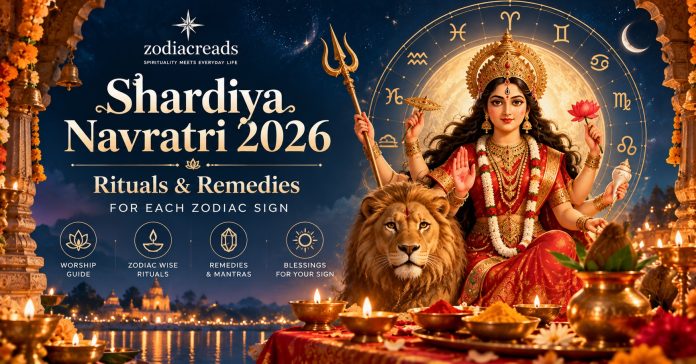 Shardiya Navratri 2026 Rituals & Remedies for Each Zodiac Sign Shardiya Navratri 2026 Rituals & Remedies for Each Zodiac Sign