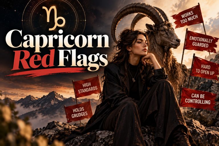 Capricorn Red Flags in the Mountains